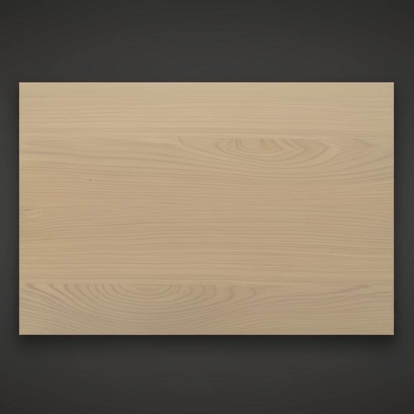 Light brown oak wood veneer sample with visible grain on a dark background.