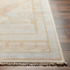 Surya Anadolu AAU-2307 hand-knotted wool/viscose area rug with traditional pattern and fringe.