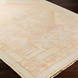 Surya Anadolu AAU-2307 hand-knotted wool and viscose area rug with traditional cream and peach pattern.