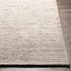 Surya Azalea AZA-2315 hand-woven recycled PET yarn rug in a light beige, modern minimalist design.