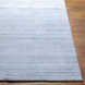 Surya Hickory HCK-2301 area rug: Light Slate, Gray, Charcoal, Cream hand-loomed recycled PET yarn with textured low pile.