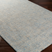 Surya Aiden AEN-1001 hand-tufted wool area rug in light blue and cream, featuring a medium pile.