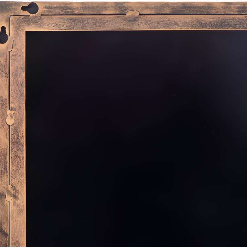 Surya Alchemist rectangular wall mirror with a hammered gold iron frame and beveled glass.