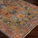 Hand-knotted Surya Cappadocia wool rug with intricate patterns in Dusty Sage, Mauve, Blue, Mustard, and Olive.