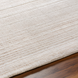 Surya Fresno FNO-2301-P hand-loomed area rug in neutral tan and beige recycled PET yarn with a low pile.