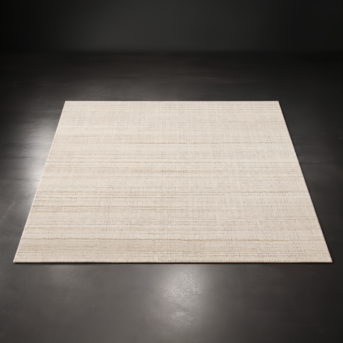 Surya Fresno FNO-2301CS area rug in tan and beige, hand-loomed from recycled PET yarn.