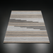 Surya Azalea AZA-2334 hand-woven area rug with contemporary striped pattern in recycled PET yarn.