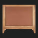 Surya Ronan Cabinet RNO-001: Brown lacquered mango wood cabinet with a clean, functional design.