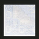Surya Bursa Burano BUR-2305-P area rug, hand-woven from recycled PET yarn, with light blue abstract pattern.