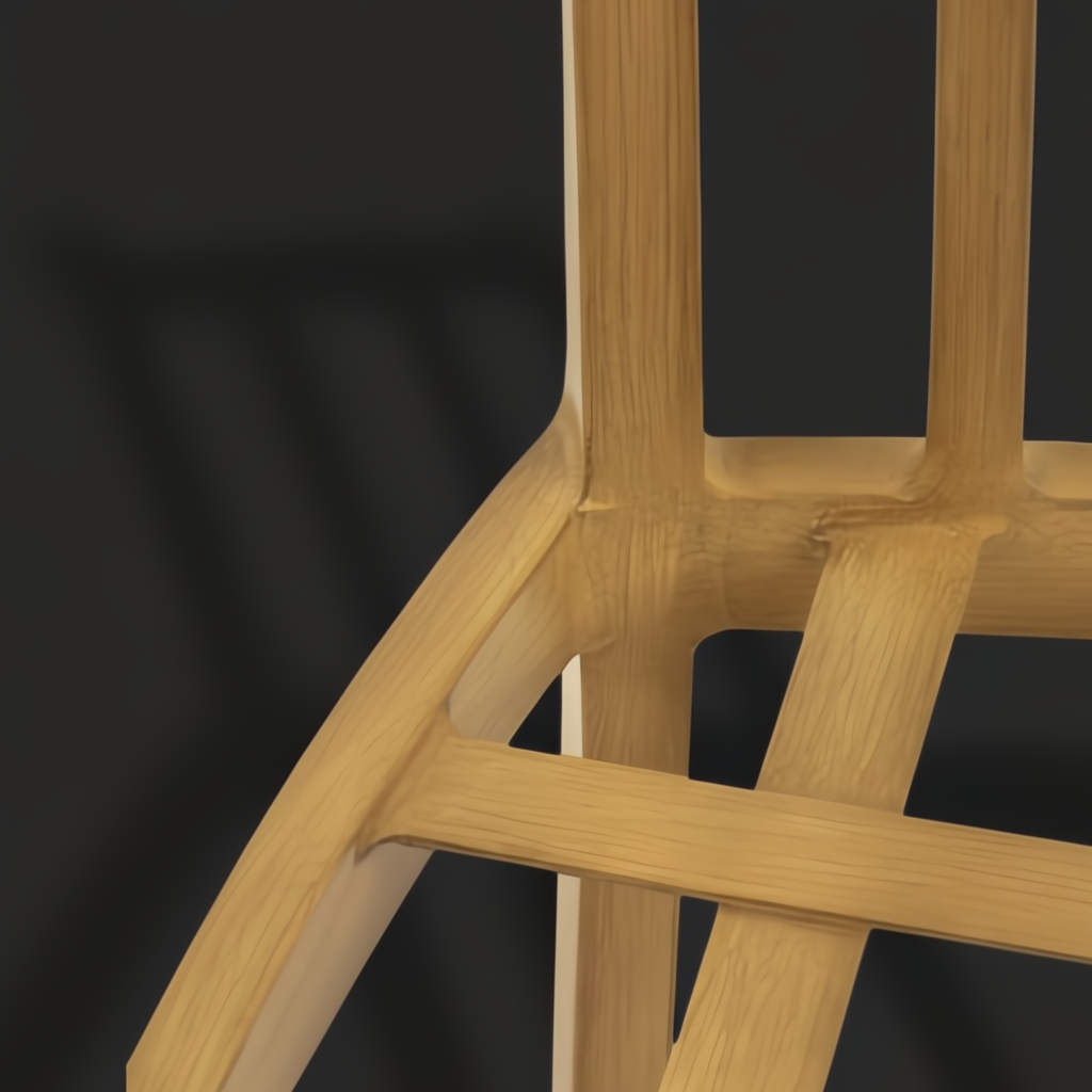 Surya Cape Town outdoor dining chair with wheat finish aluminum frame and slatted back detail.
