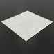 Surya Hope HOP-2300-P area rug swatch, a white and gray flatwoven recycled PET yarn textile.