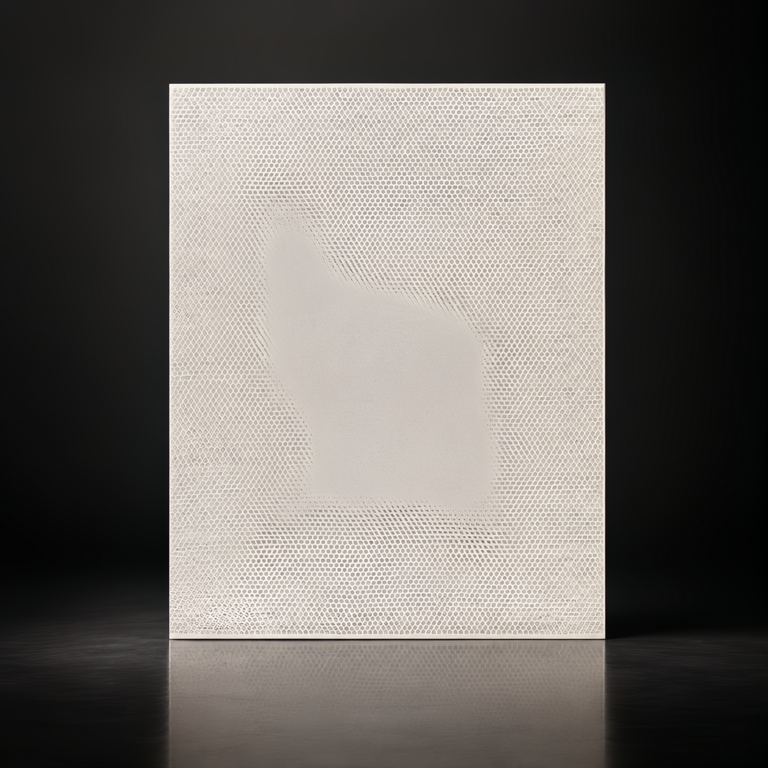 Surya Azalea AZA-2306 contemporary hand-woven rug made from recycled PET yarn, featuring a subtle repeating pattern.