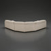 Surya Lloyd Power Sectional, a light beige polyester sectional sofa with a brown stained plywood base.