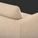 Close-up of a light brown polyester Surya Braydee sofa with clean lines and plush cushions.