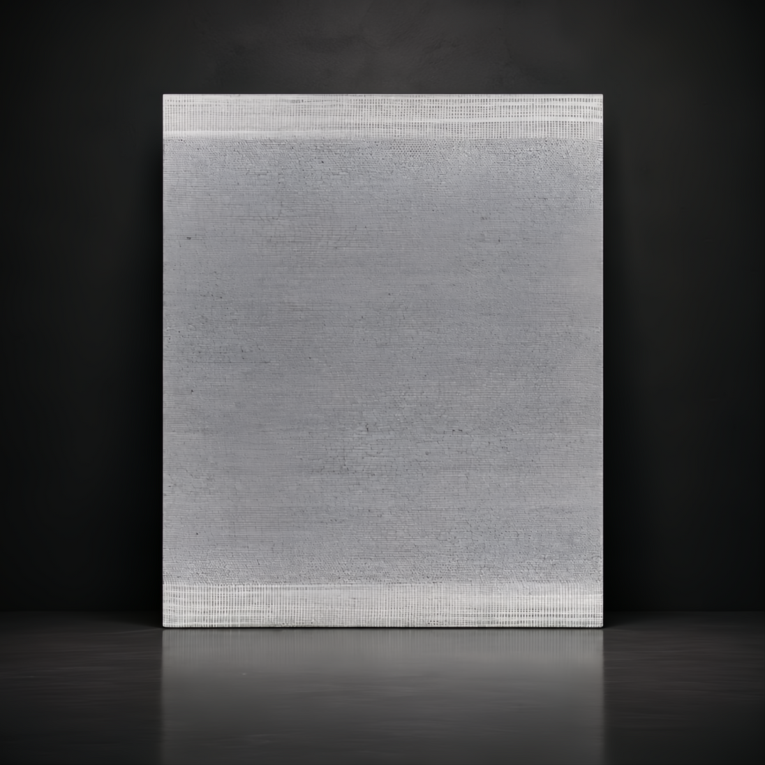 Surya Abby ABB-2300 hand-woven gray recycled PET yarn area rug with subtle pattern.