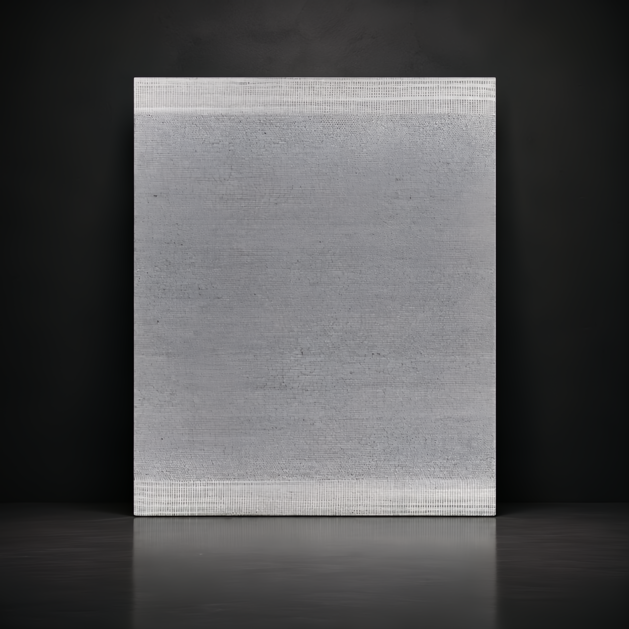 Surya Abby ABB-2300 hand-woven gray recycled PET yarn area rug with subtle pattern.