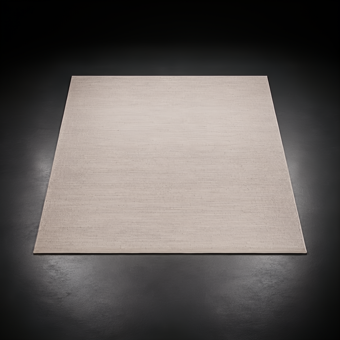 Surya Azalea AZA-2315 hand-woven recycled PET yarn rug, light beige with subtle texture.