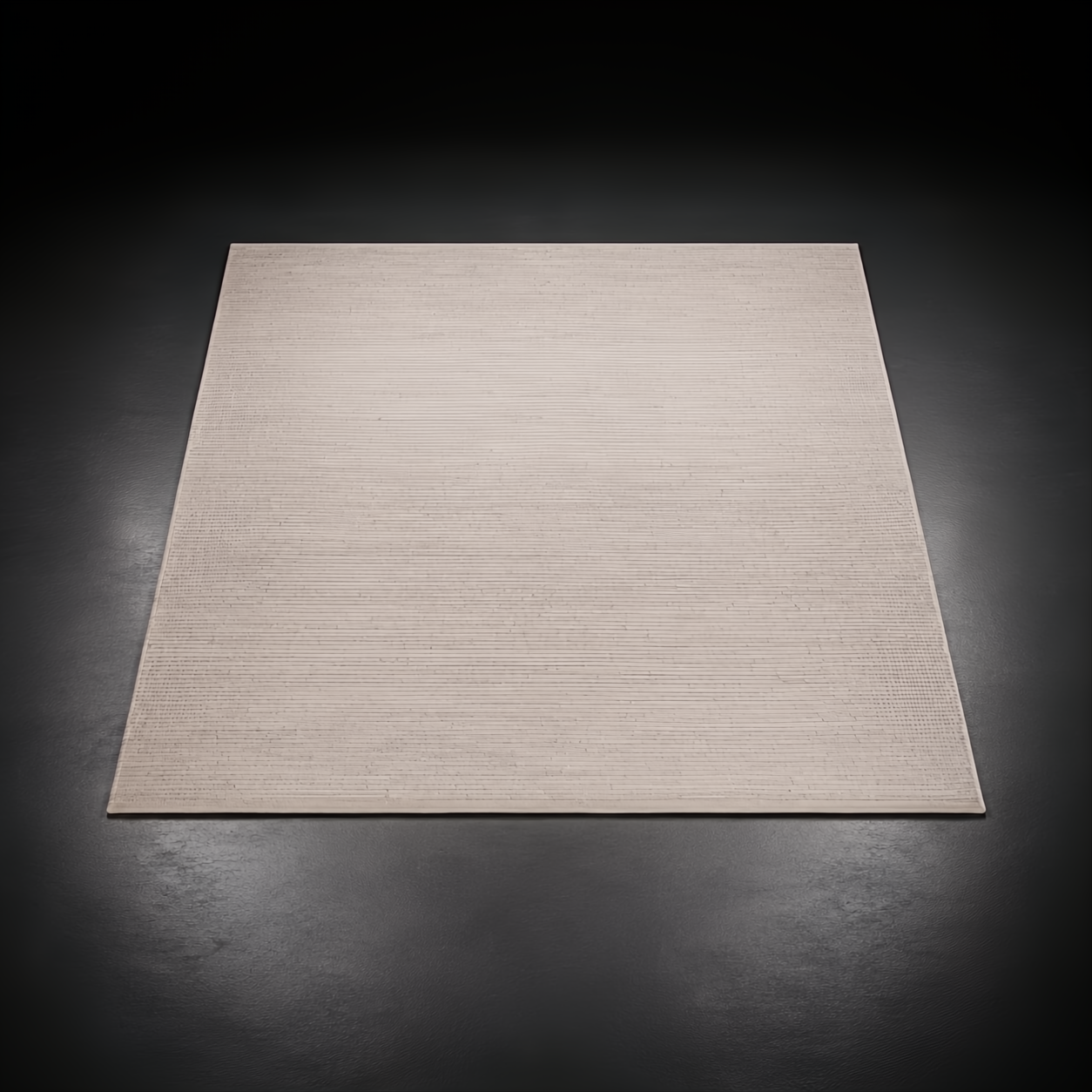 Surya Azalea AZA-2315 hand-woven recycled PET yarn rug, light beige with subtle texture.