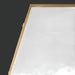 Surya Adams rectangular wall mirror with antiqued gold iron frame and beveled glass.