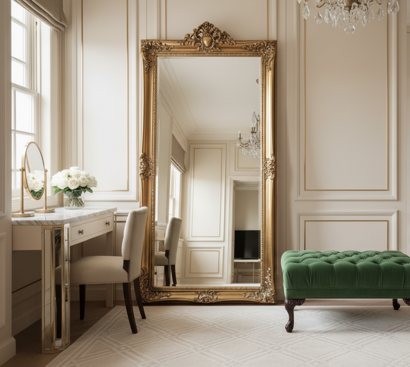 Mirrors & Seating