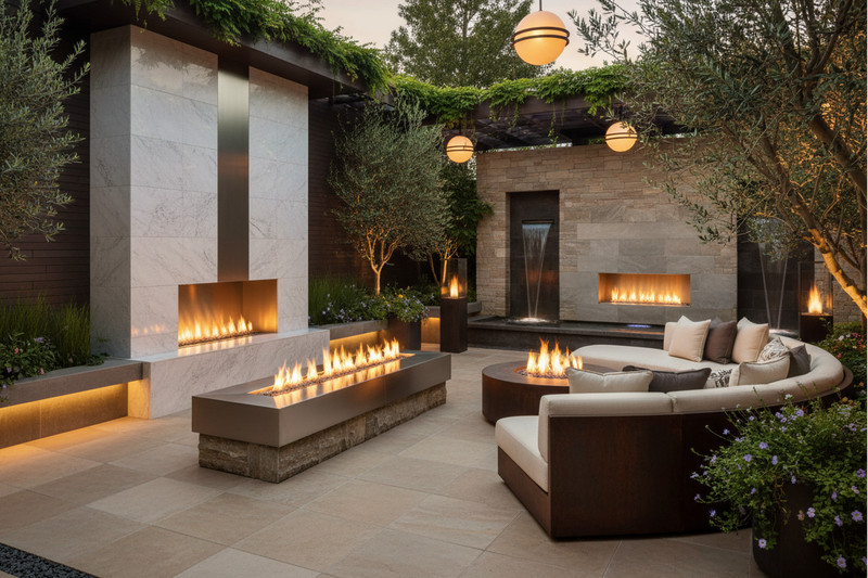 Fireplaces & Features