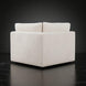 Surya Pedersen Left Arm Facing Sectional in light brown polyester with a modern design.